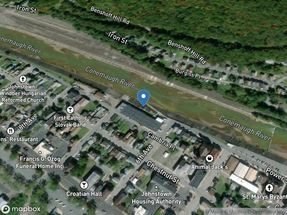 Power St. River Wall