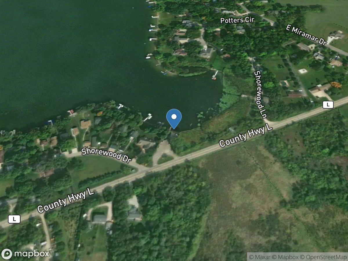 Potter Lake Boat Ramp