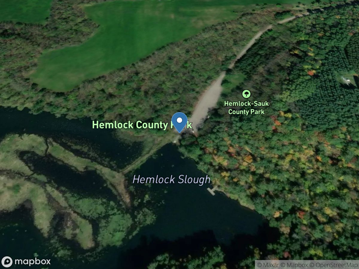 Hemlock Slough Sauk County Park