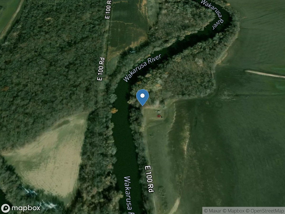 Wakarusa River E100 Road