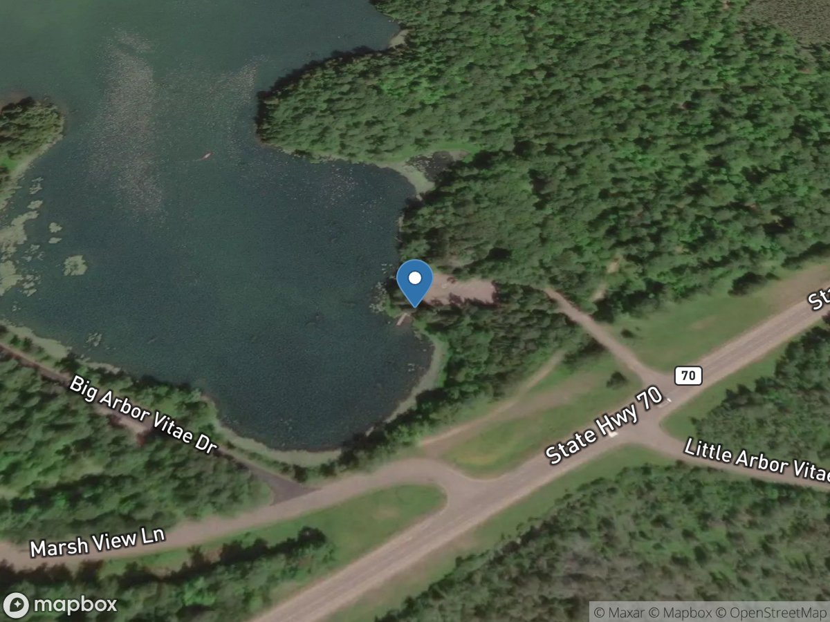 Big Arbor Vitae Lake - South