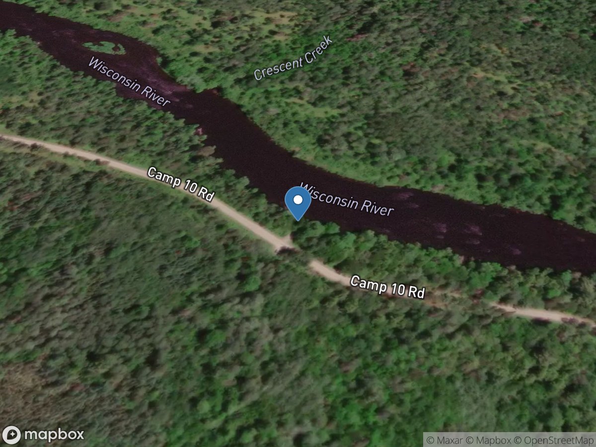 Wisconsin River - Camp 10 Road Access