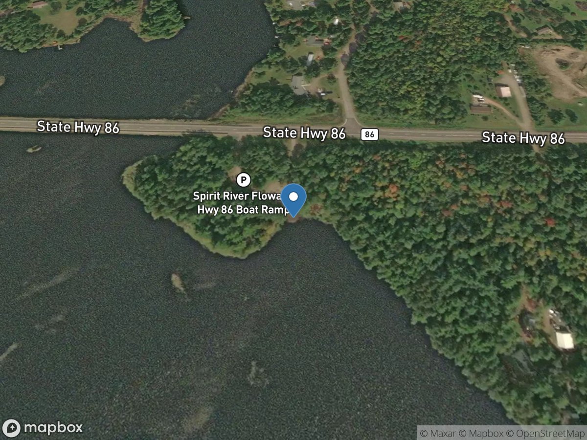 Spirit River Flowage - Highway 86