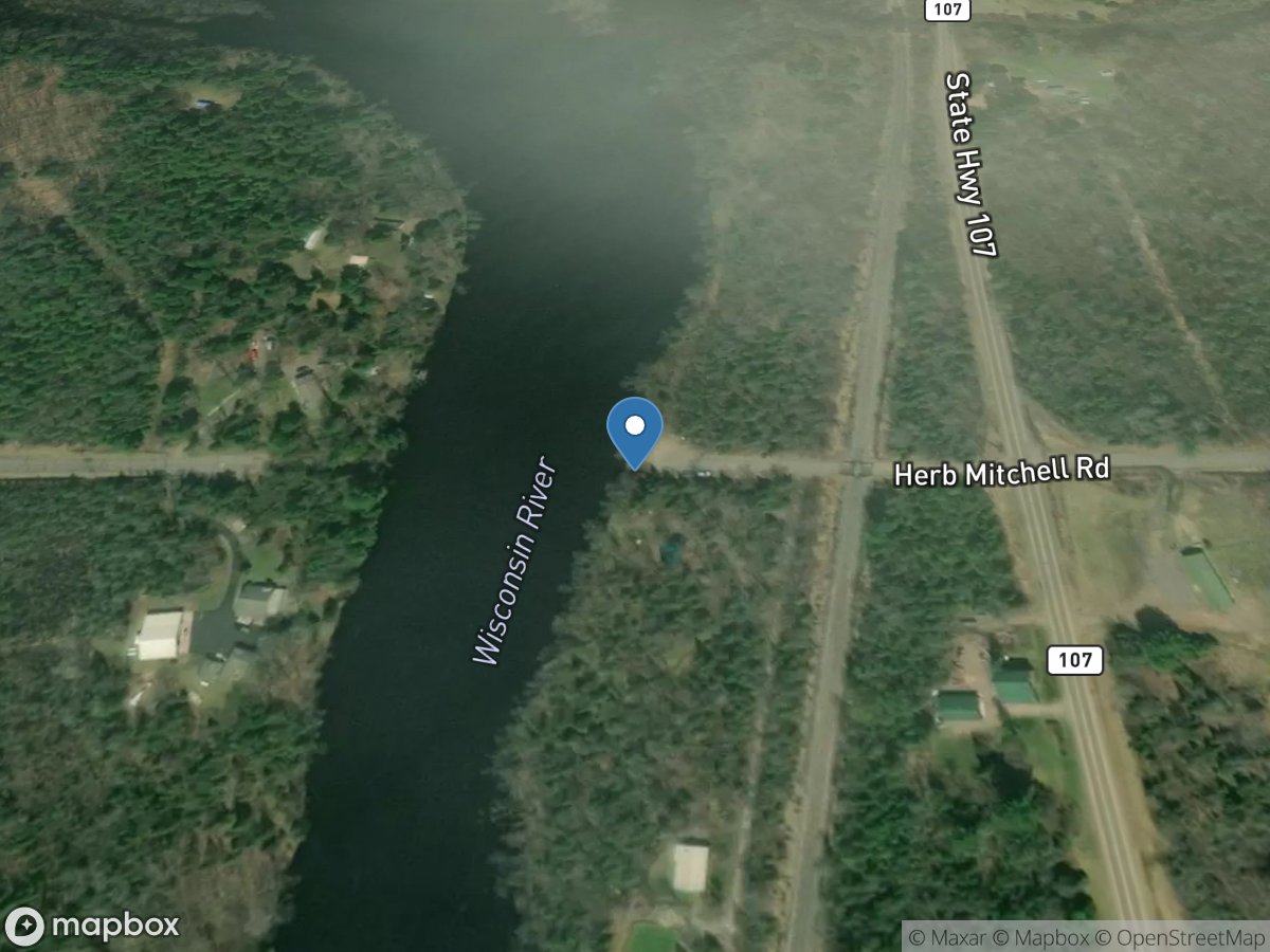 Wisconsin River - Herb Mitchell Road