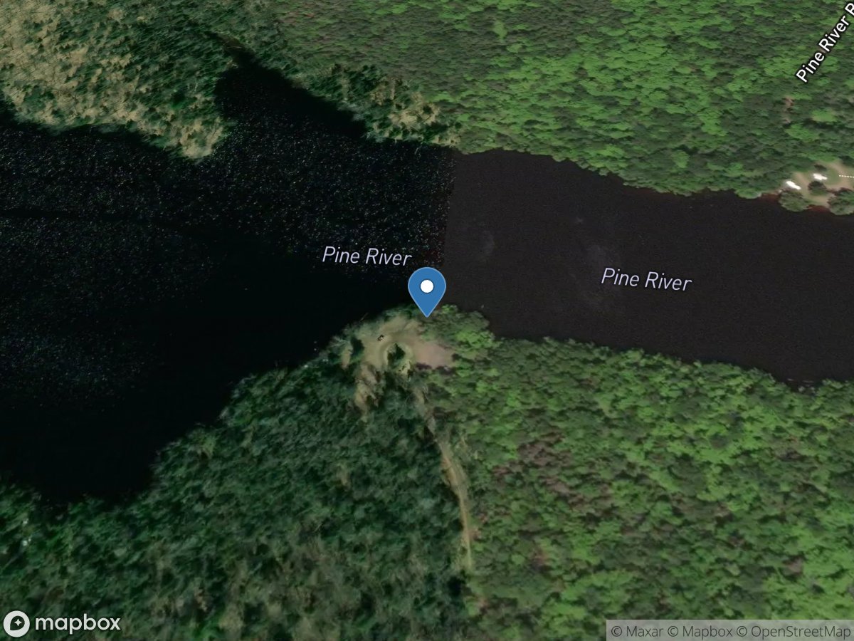 Pine River Flowage Access - River Flowage Road