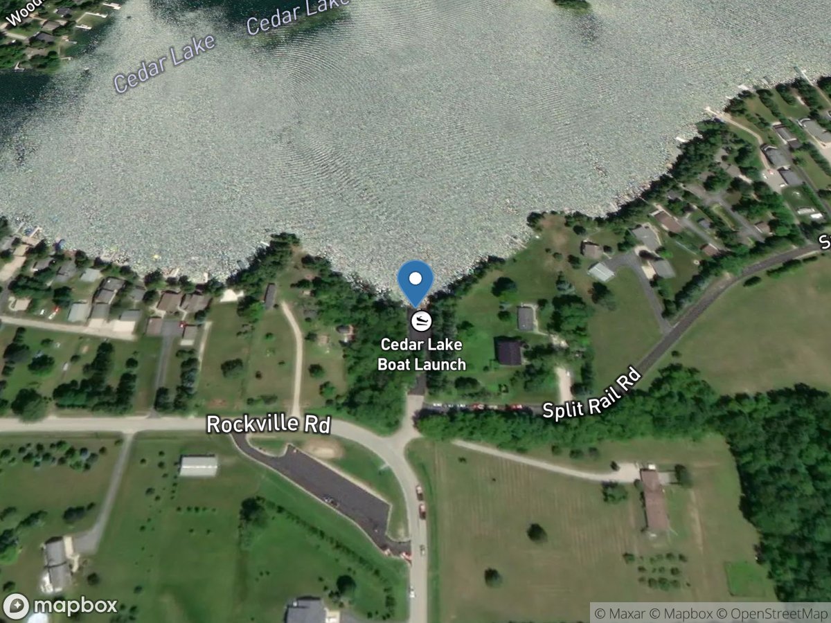CEDAR LAKE BOAT RAMP