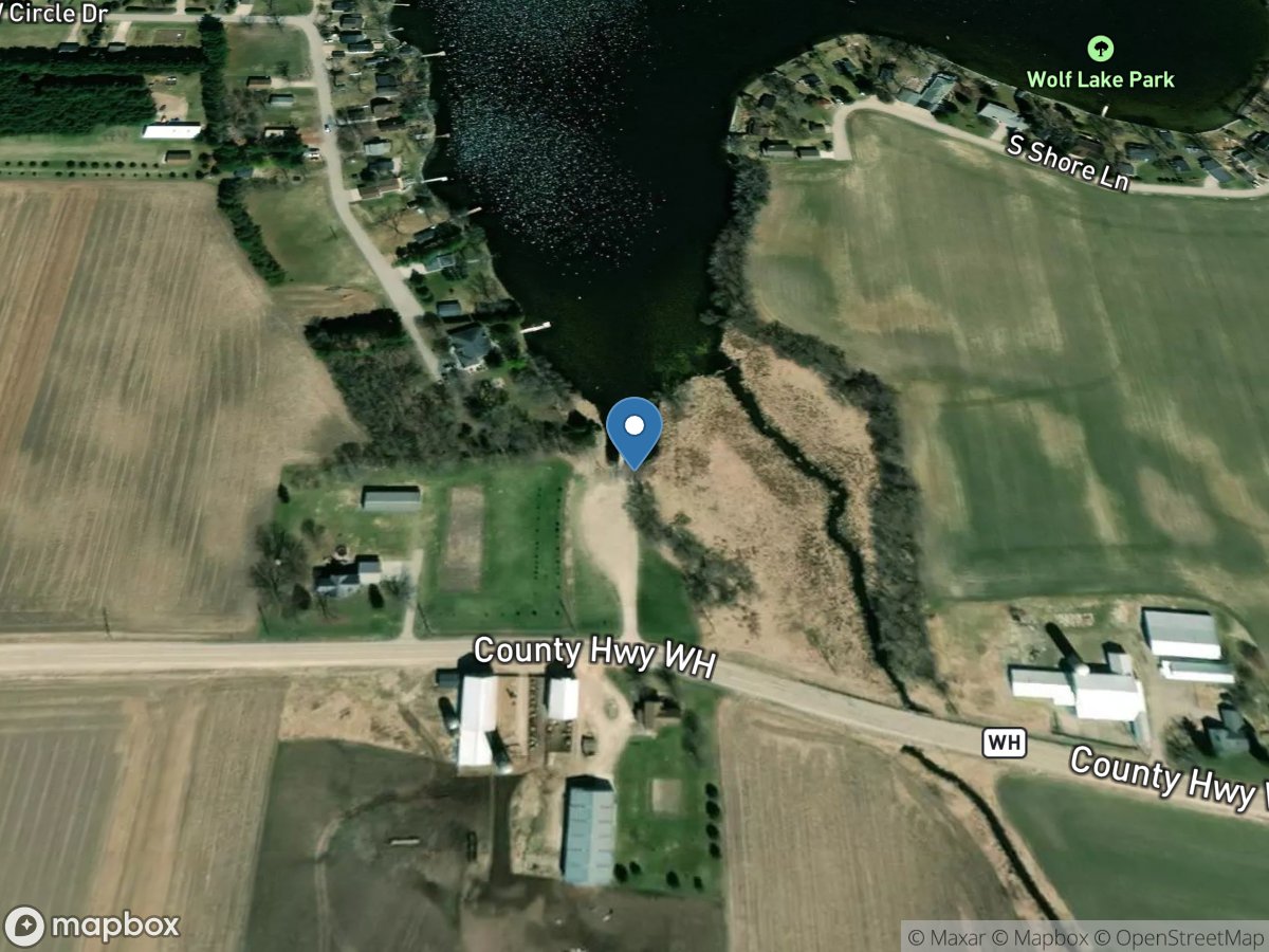 Wolf Lake County Park Boat Ramp