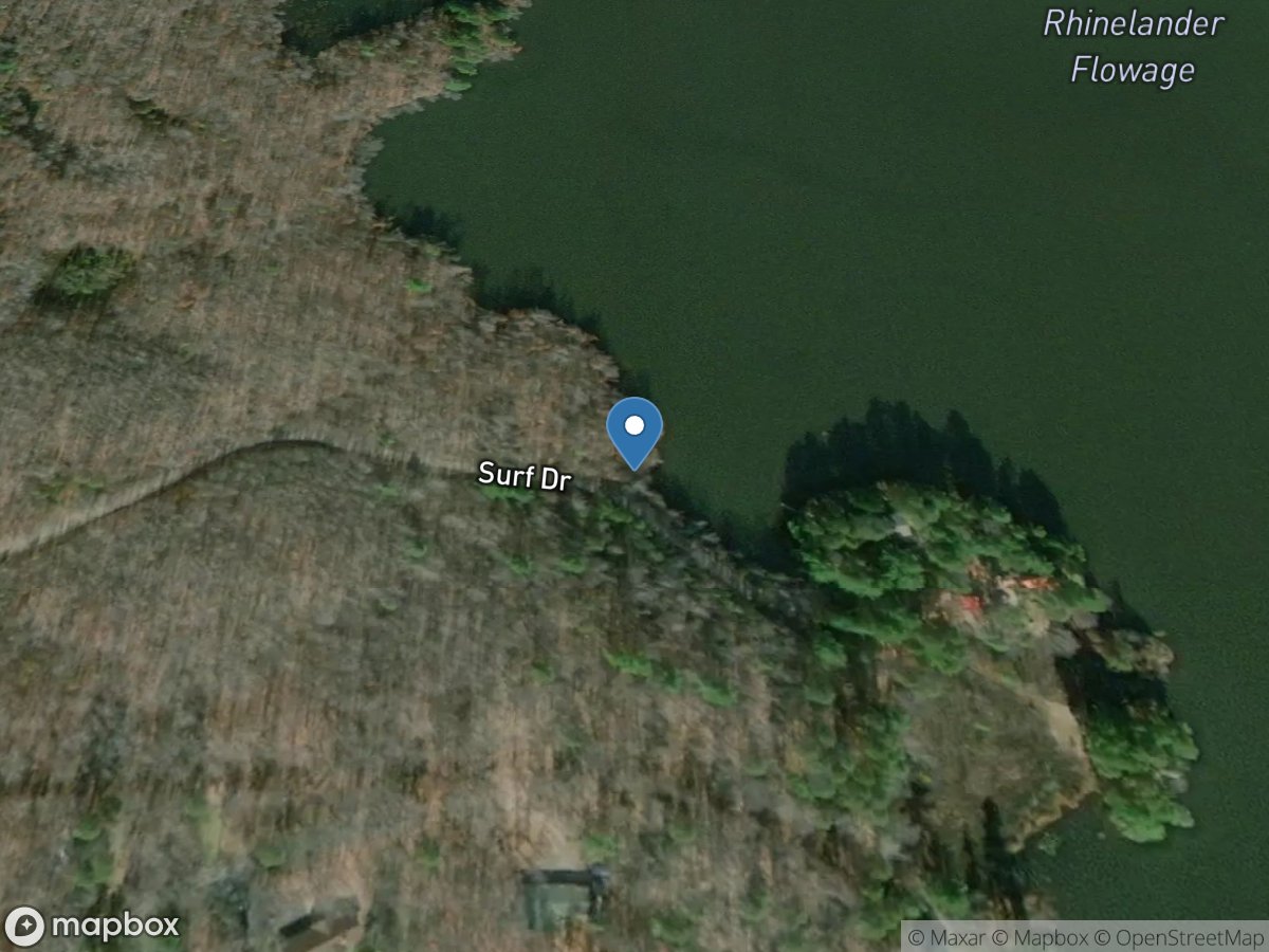 Rhinelander Flowage - Surf Road Access