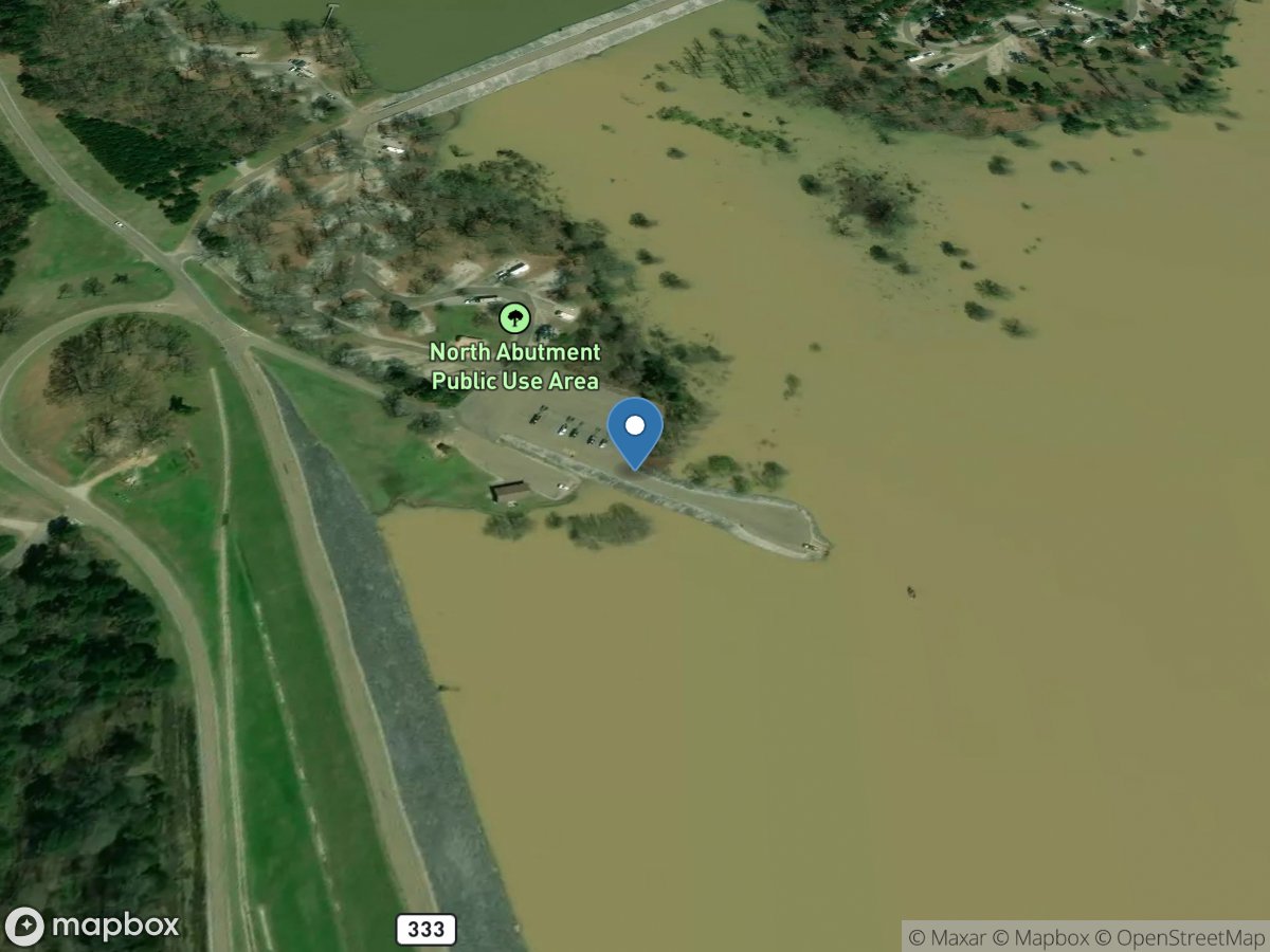 Grenada Lake Noth Abutment