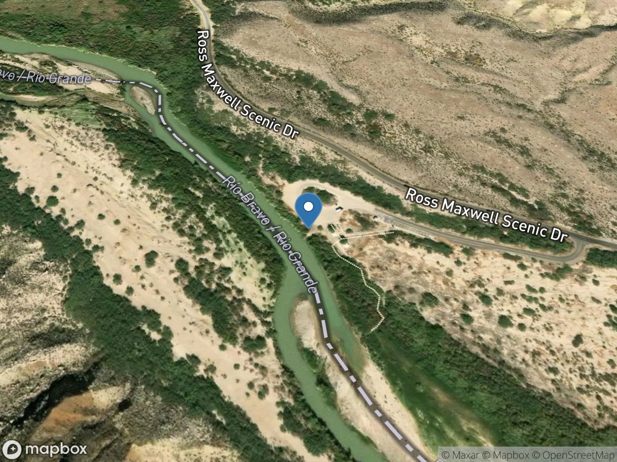 Santa Elena Canyon River Access