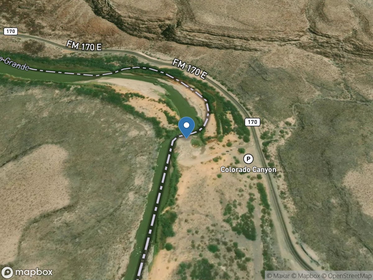 Colorado Canyon River Access