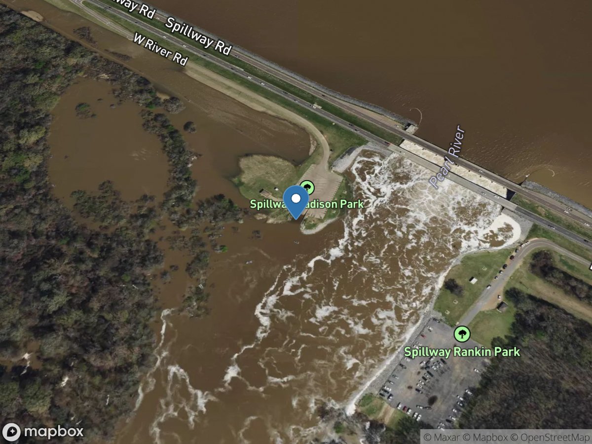 Ross Barnett Spillway Overlook