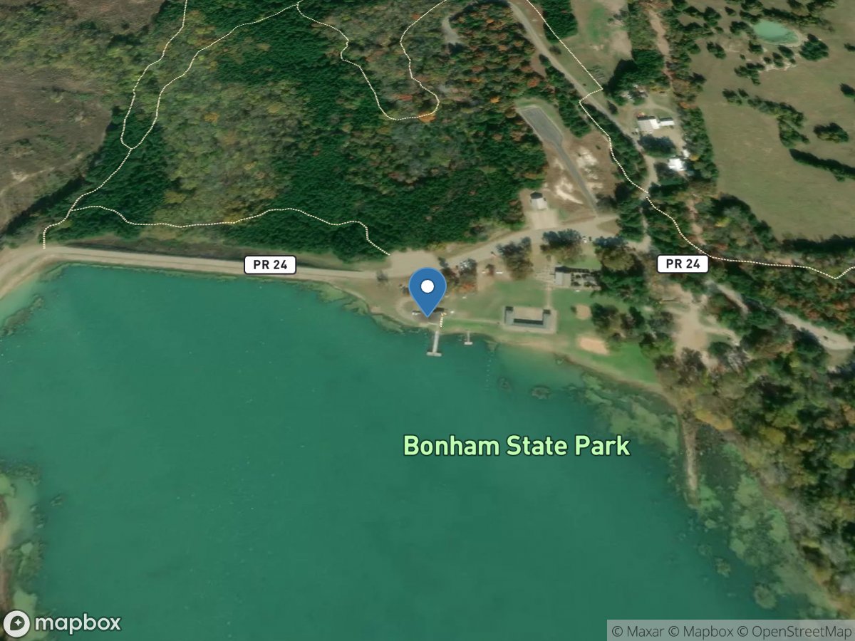 Bonham State Park Lake