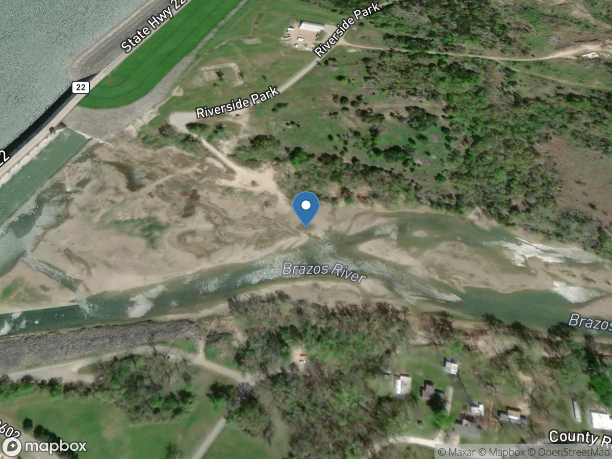 Lake Whitney Dam Tailwaters