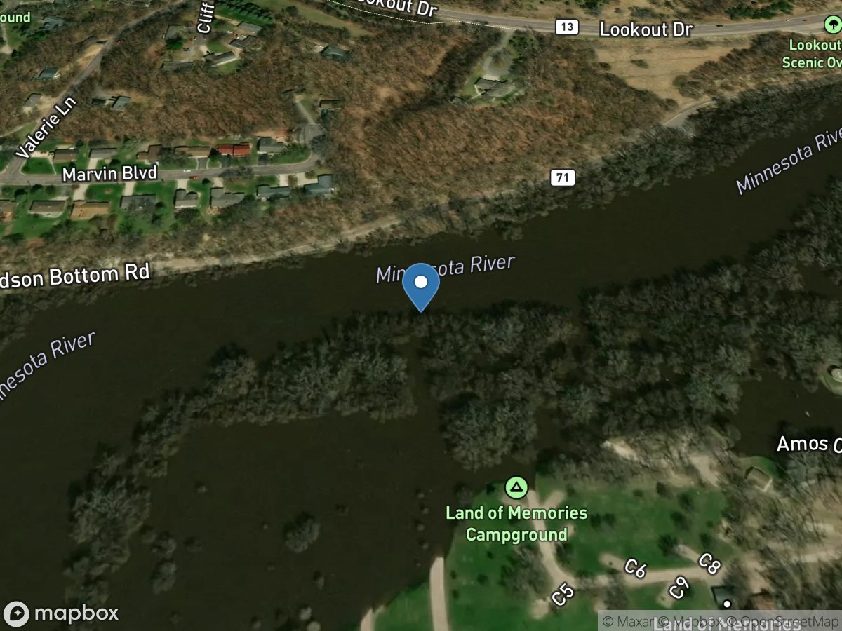 Minnesota River, Land of Memories Park State Wate*