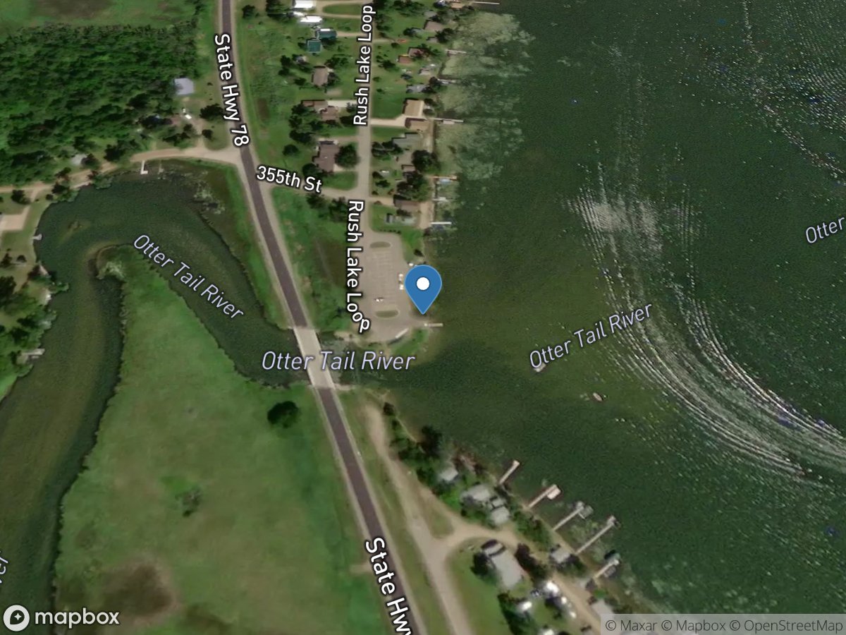 Rush Lake (W) State Water Access Site