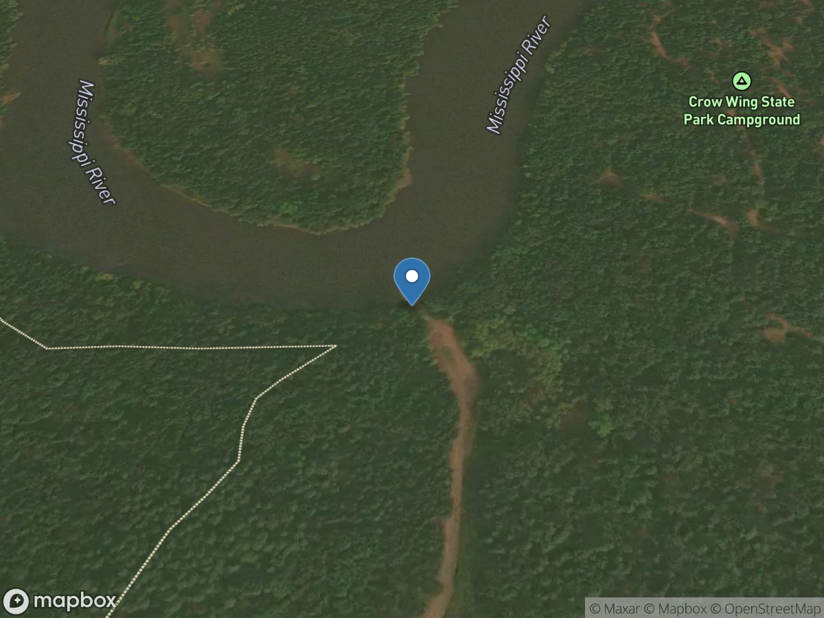 Mississippi River, Crow Wing State Water Access S*