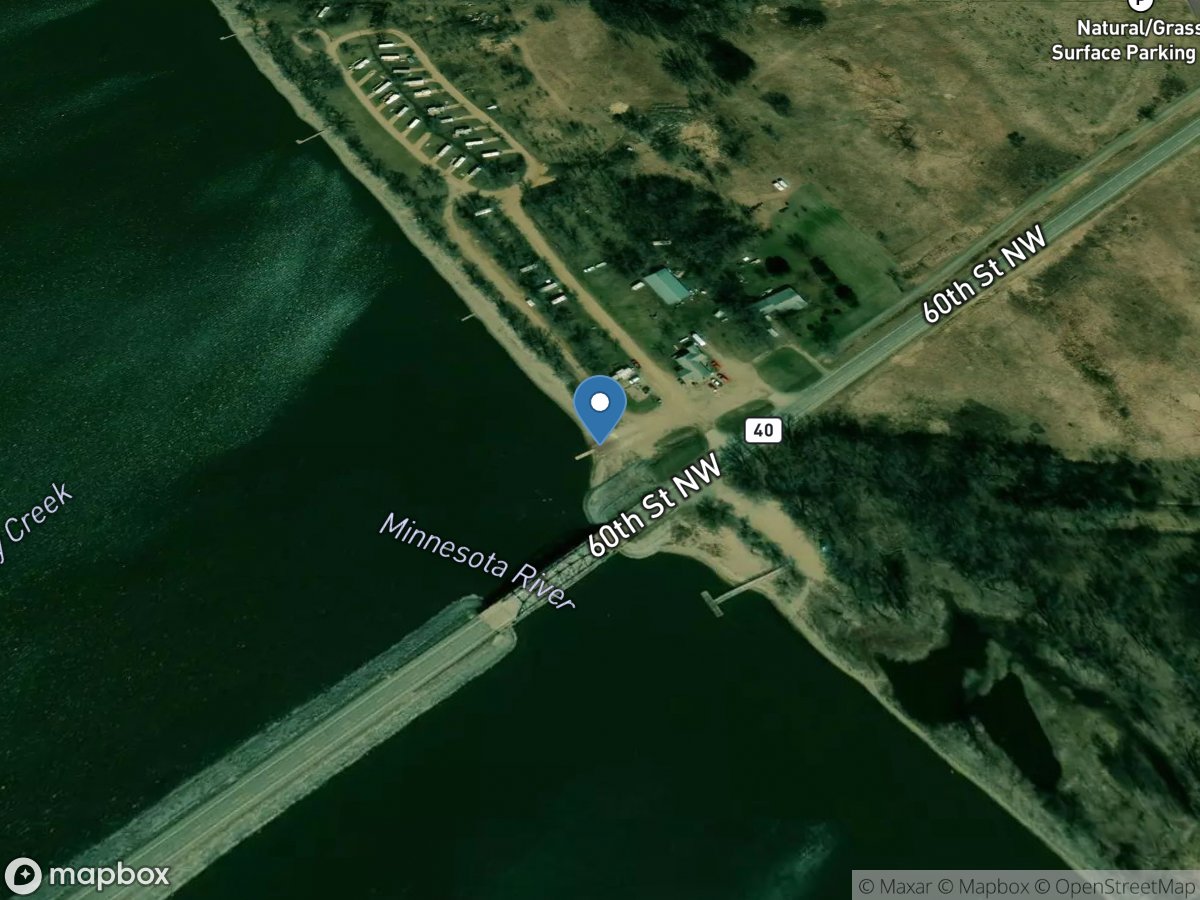 Lac Qui Parle Lake, Milan Bridge State Water Acce*