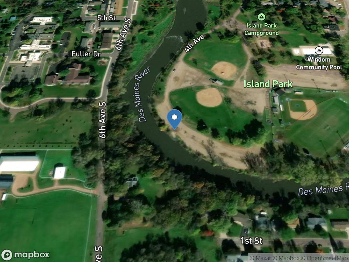 Des Moines River, Dam State Water Access Site