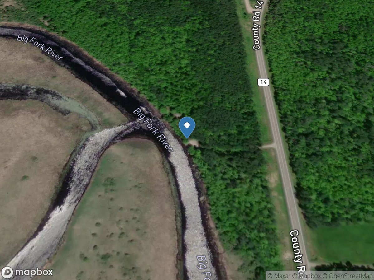 Big Fork River, Harrison State Water Access Site