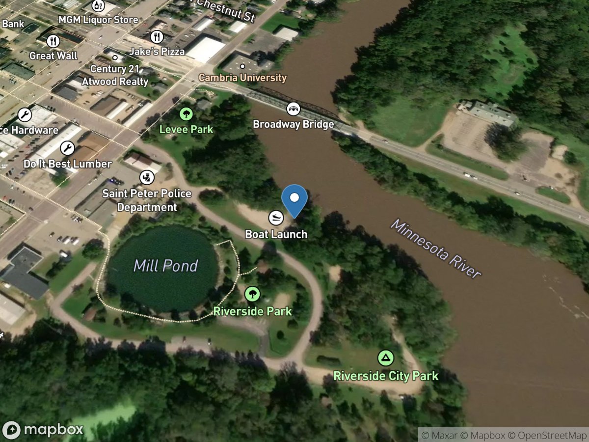 Minnesota River, #6 State Water Access Site