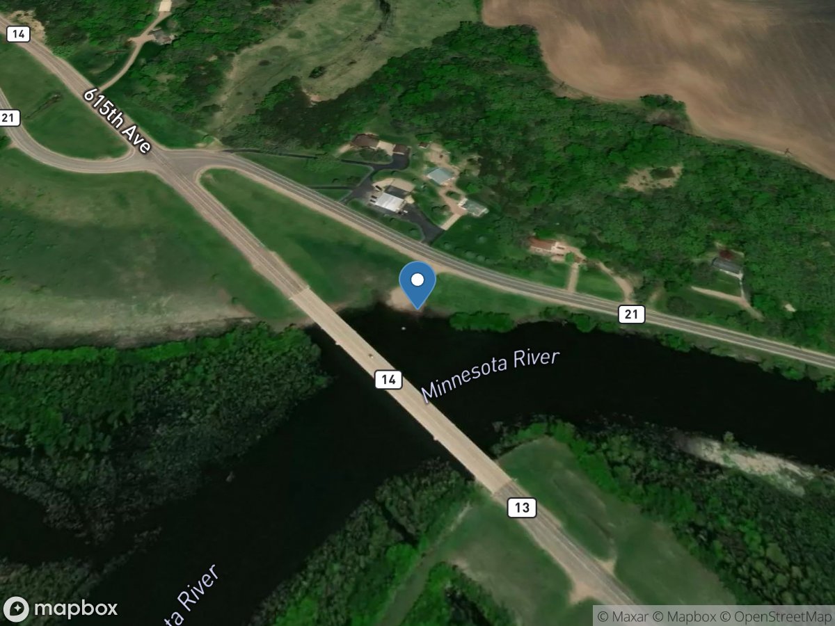 Minnesota River, Buessman Bridge, Co Rd 14 State *