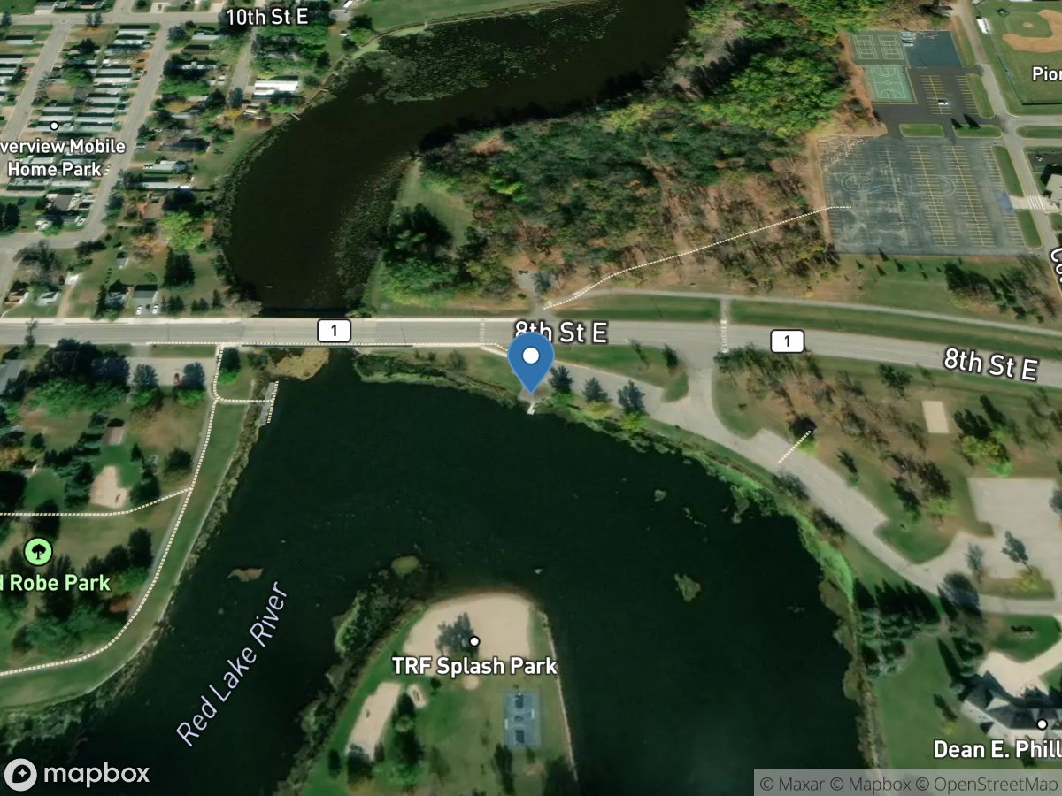 Red Lake River, Hwy 1 State Water Access Site