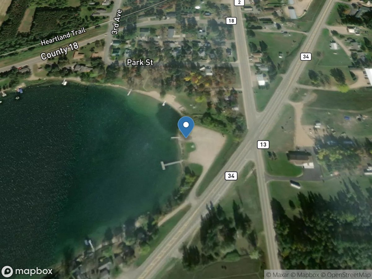 Lake Belle Taine State Water Access Site