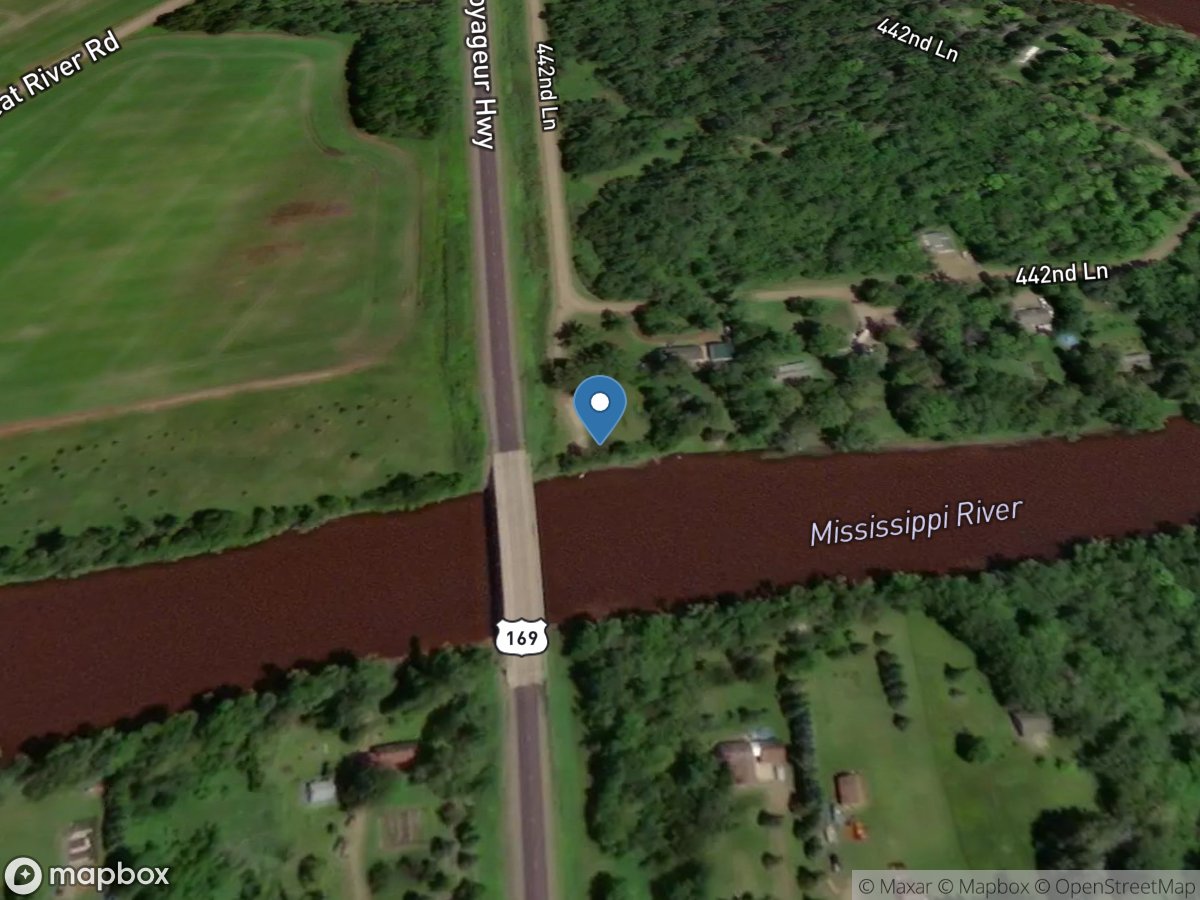 Mississippi River, Hwy 169 State Water Access Site