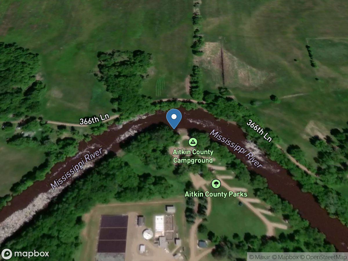 Mississippi River, Aitkin State Water Access Site