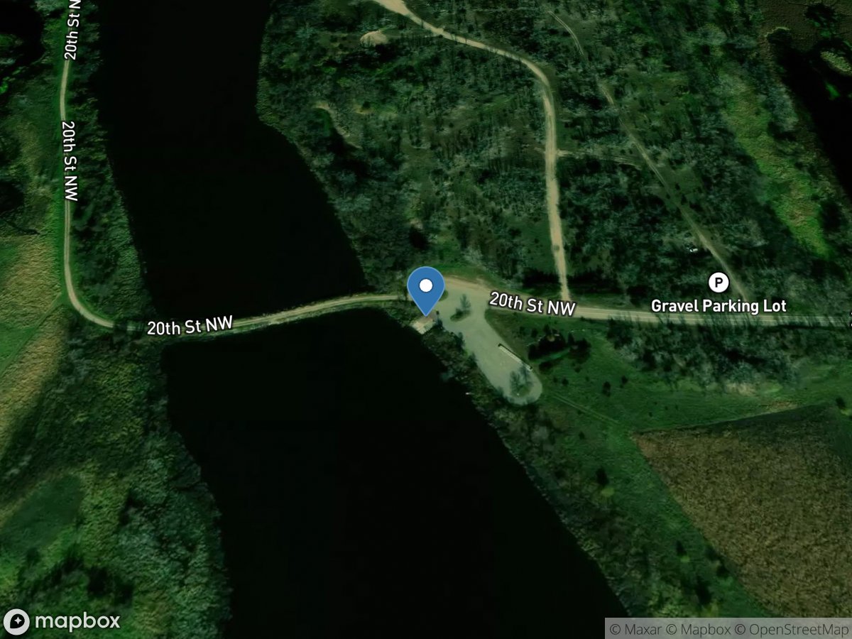 Lac Qui Parle Lake, Voldin's Pit Access State Wat*