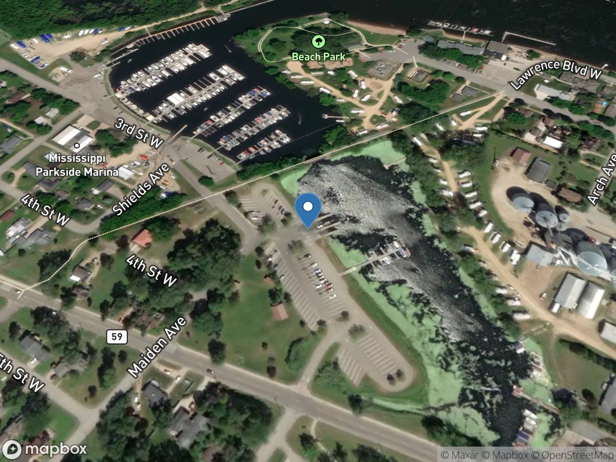 Mississippi River, Parkside Marina State Water Ac*