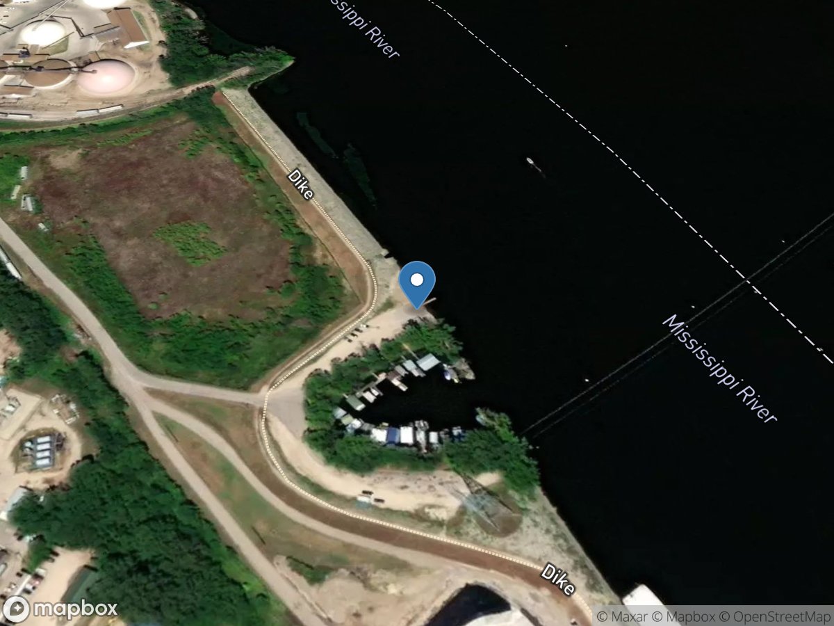 Mississippi River, E 5th St State Water Access Si*