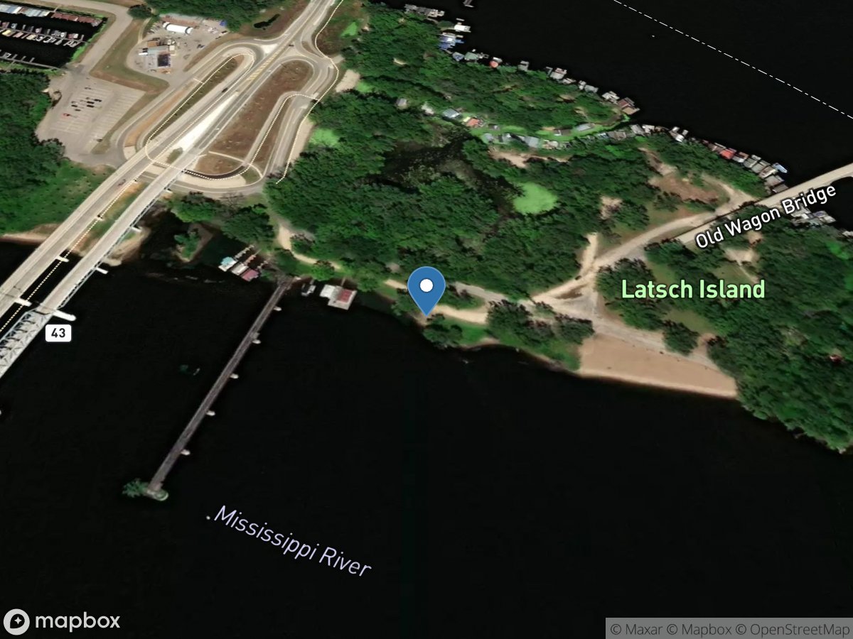 Mississippi River, Latsch Isand Park State Water *