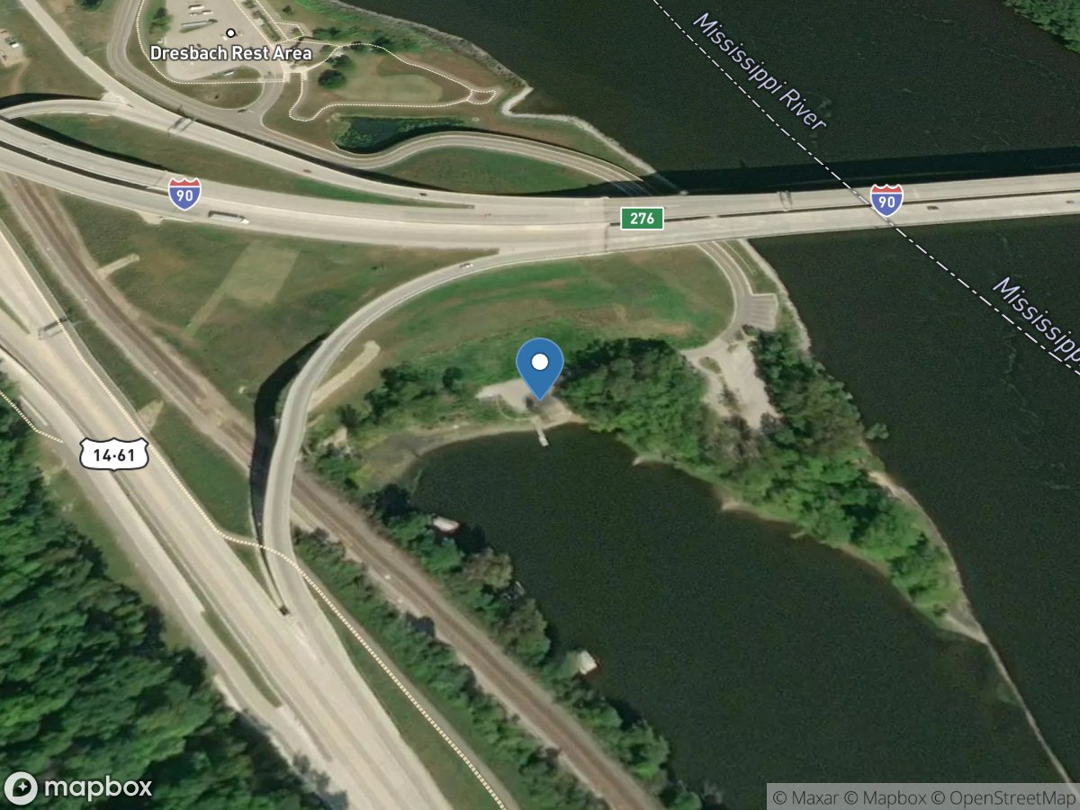 Mississippi River, Lower I-90 Landing State Water*