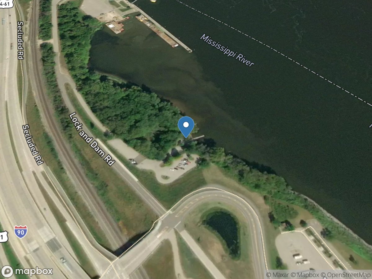 Mississippi River, Upper I-90 State Water Access *