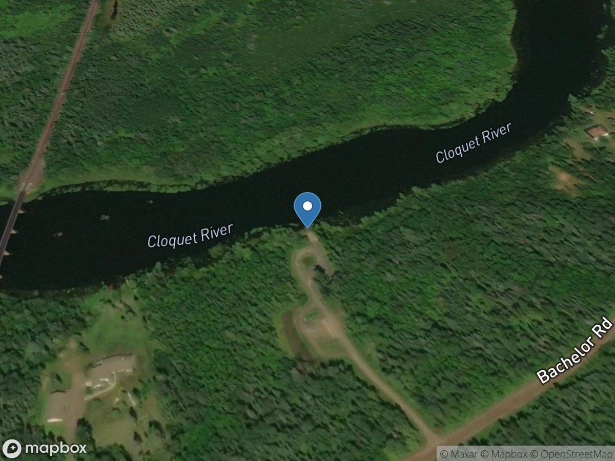 Cloquet River, Bachelor Rd State Water Access Site