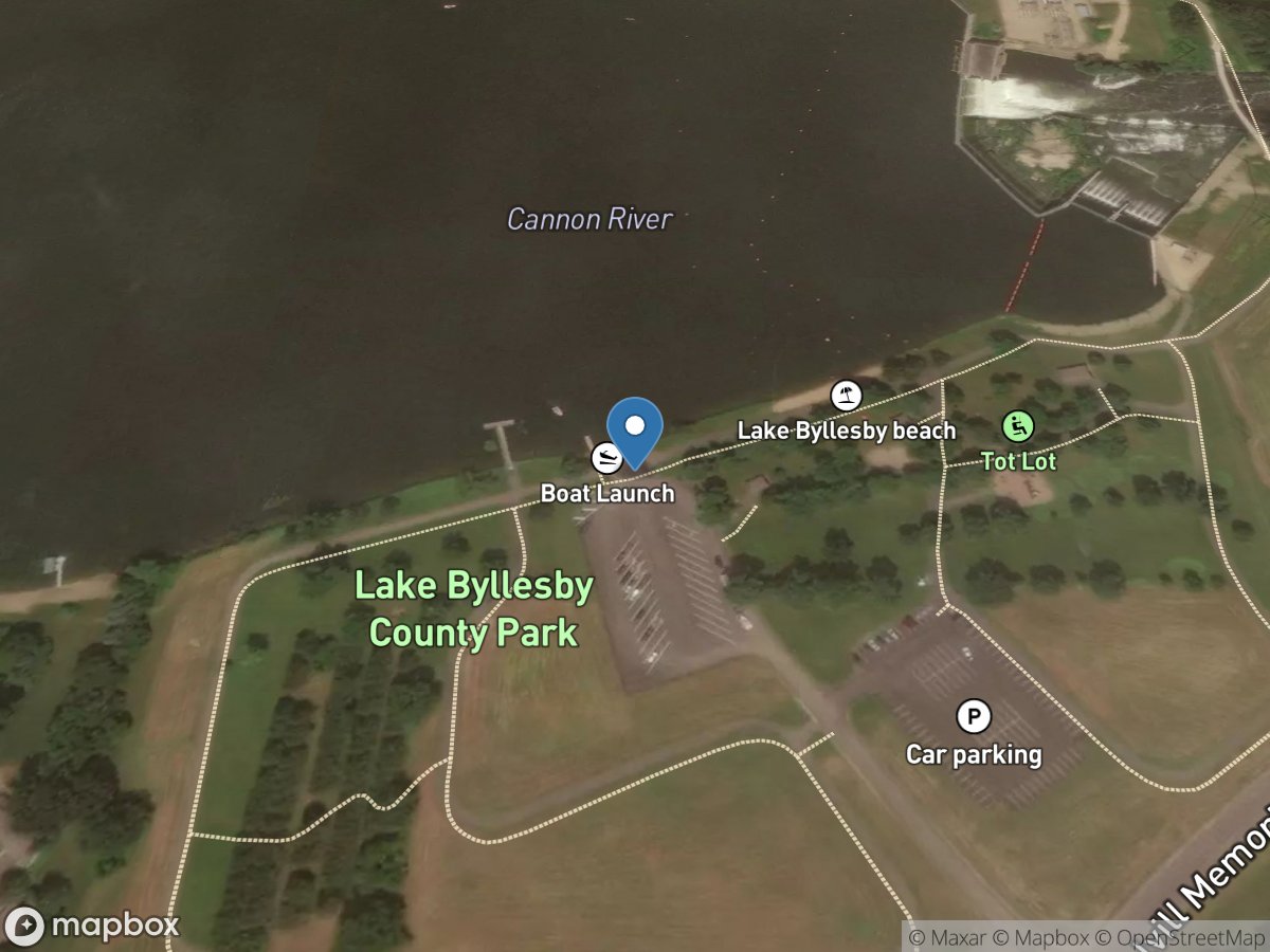 Cannon River, Lake Byllesby (E) State Water Access