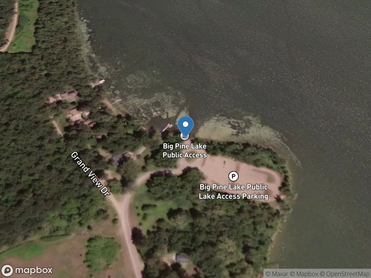 Big Pine Lake (W) State Water Access Site