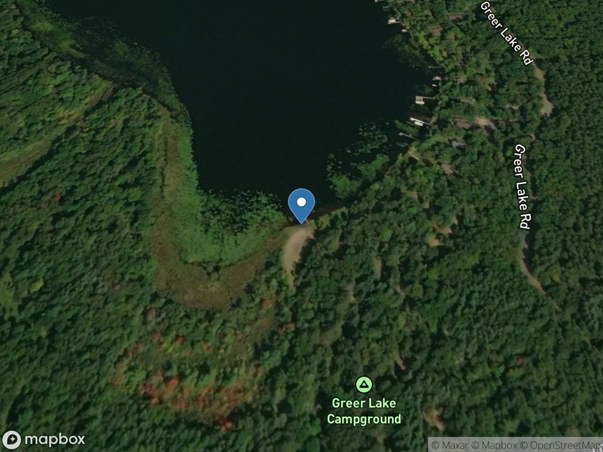 Greer Lake State Water Access Site