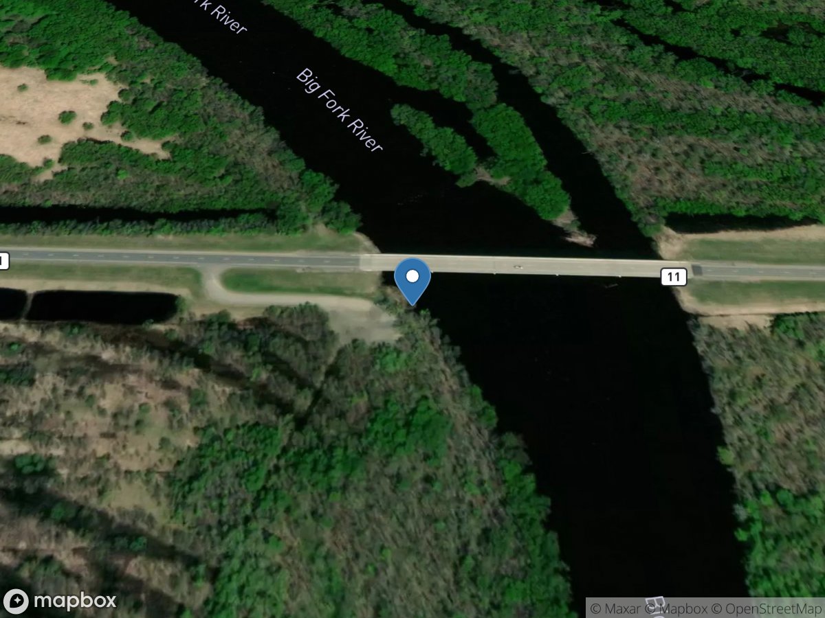 Big Fork River, Reedy Flats State Water Access