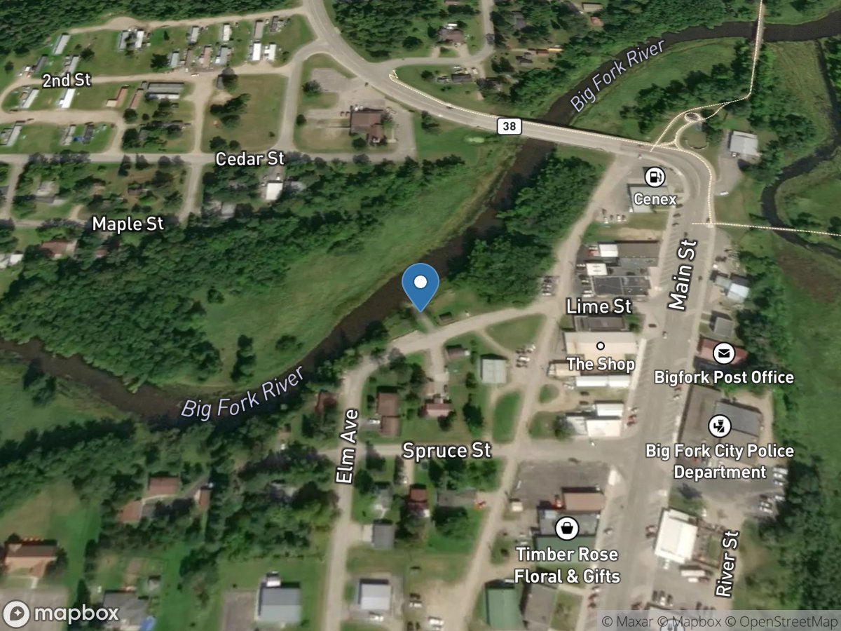 Big Fork River, Big Fork State Water Access Site