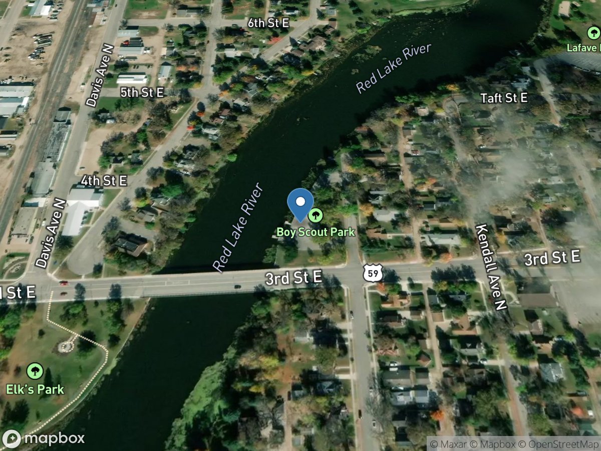 Red Lake River, Hwy 59 State Water Access Site