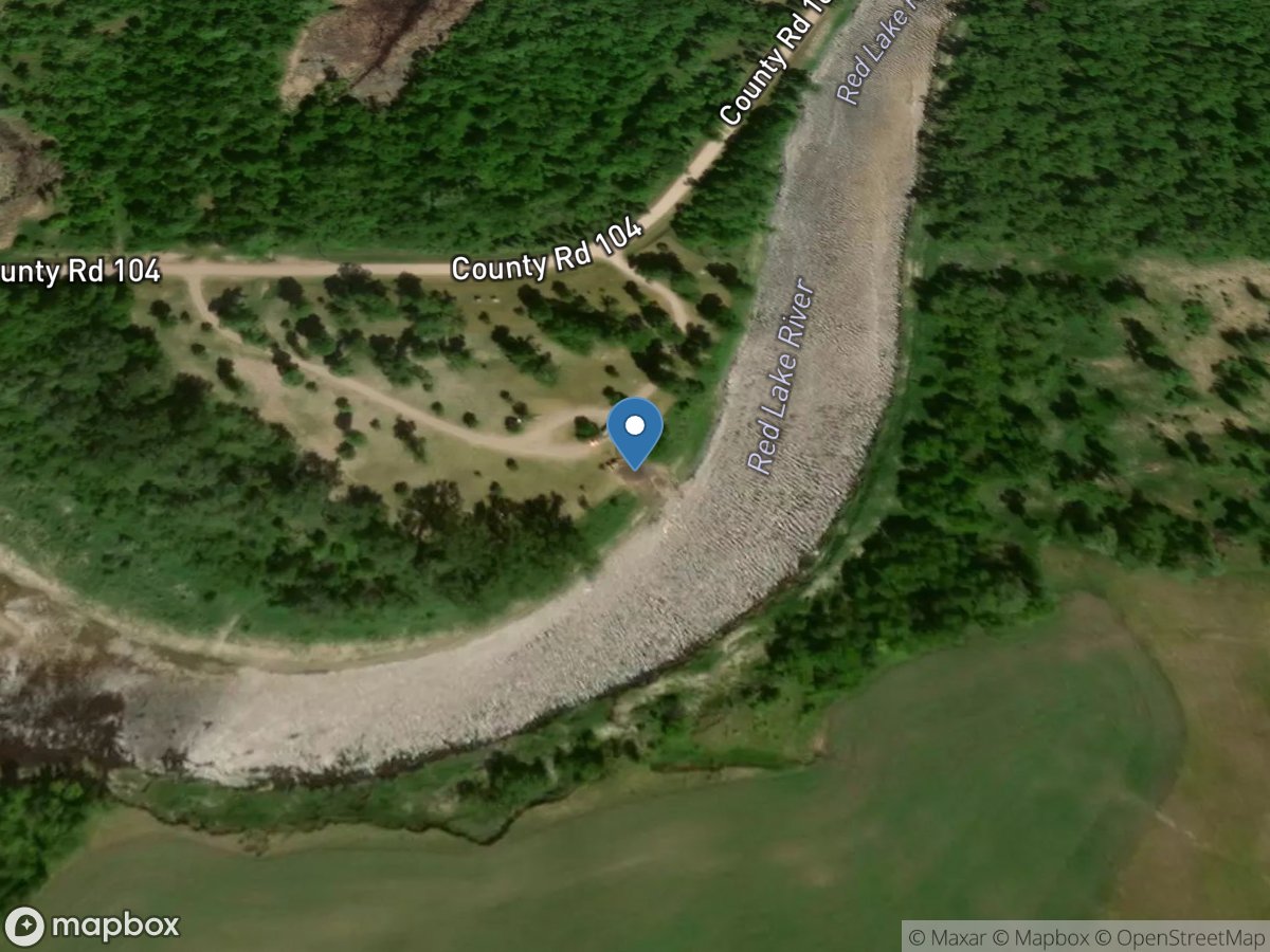 Red Lake River, Huot Park State Water Access Site