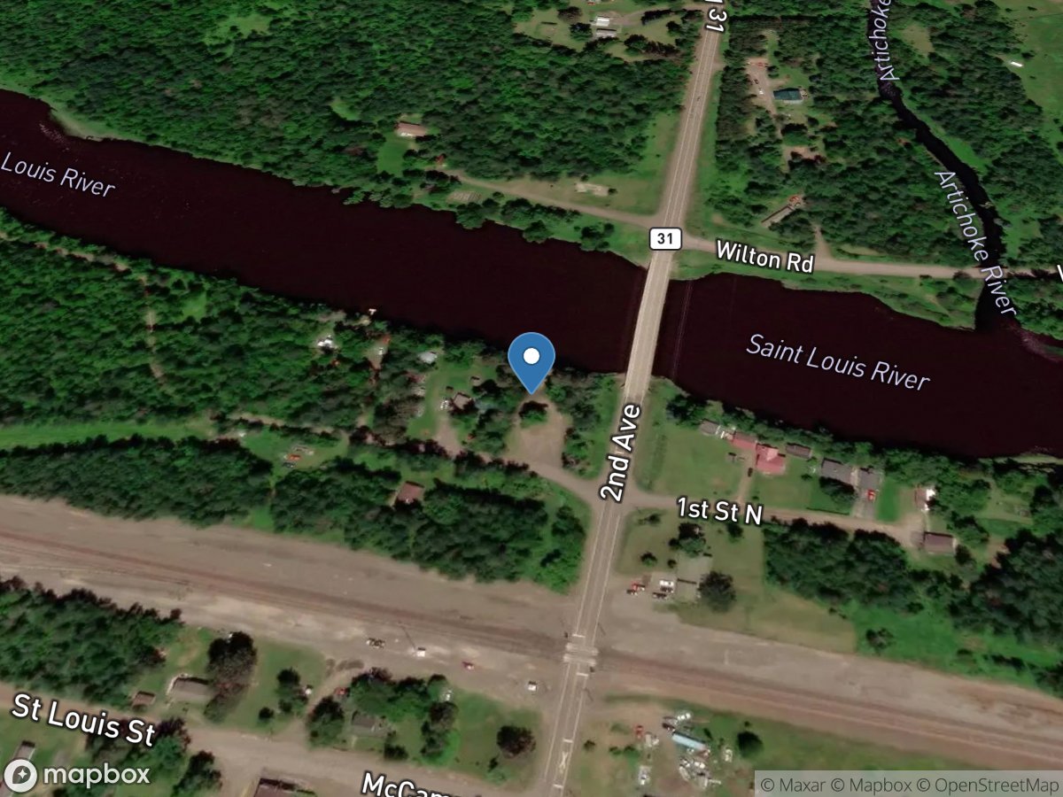 St. Louis River, Brookston State Water Access Site