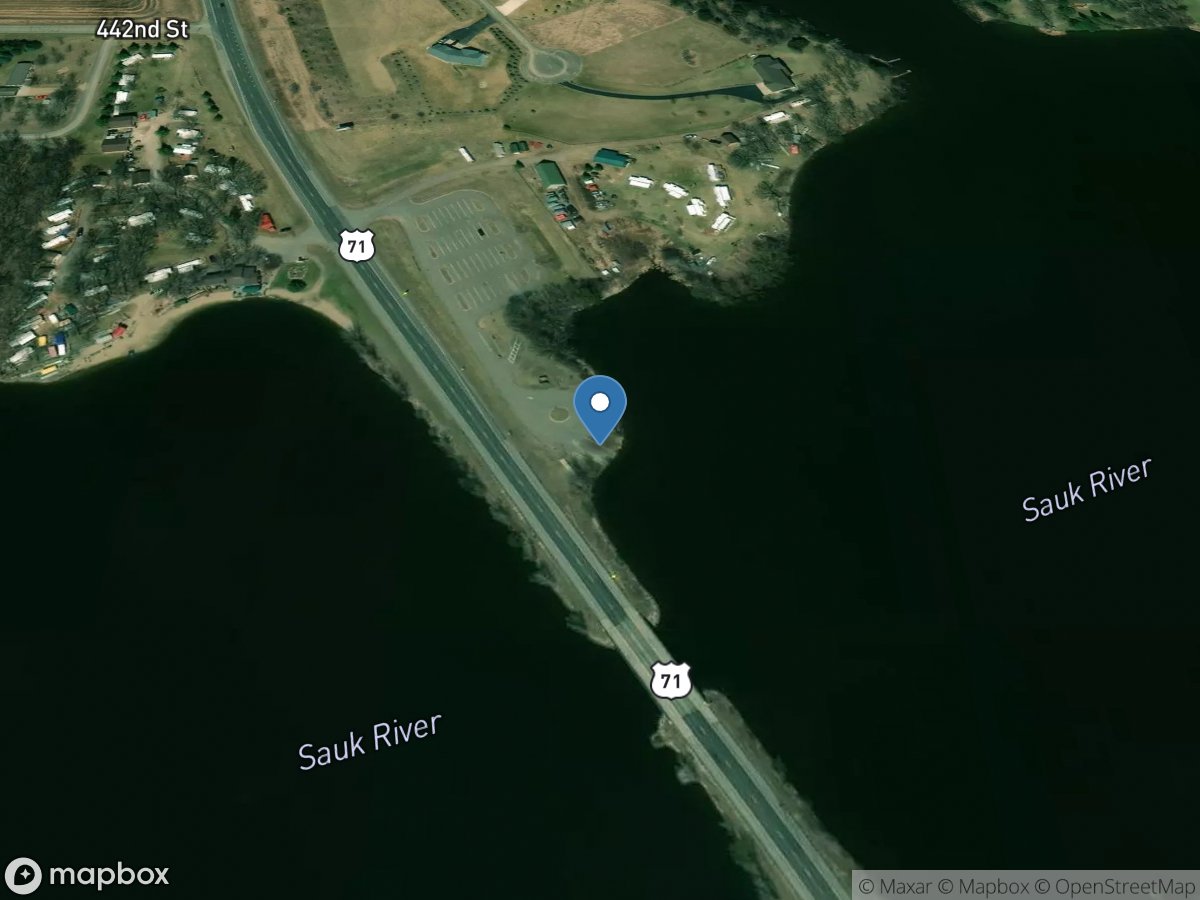 Sauk Lake, Hwy 71 State Water Access Site