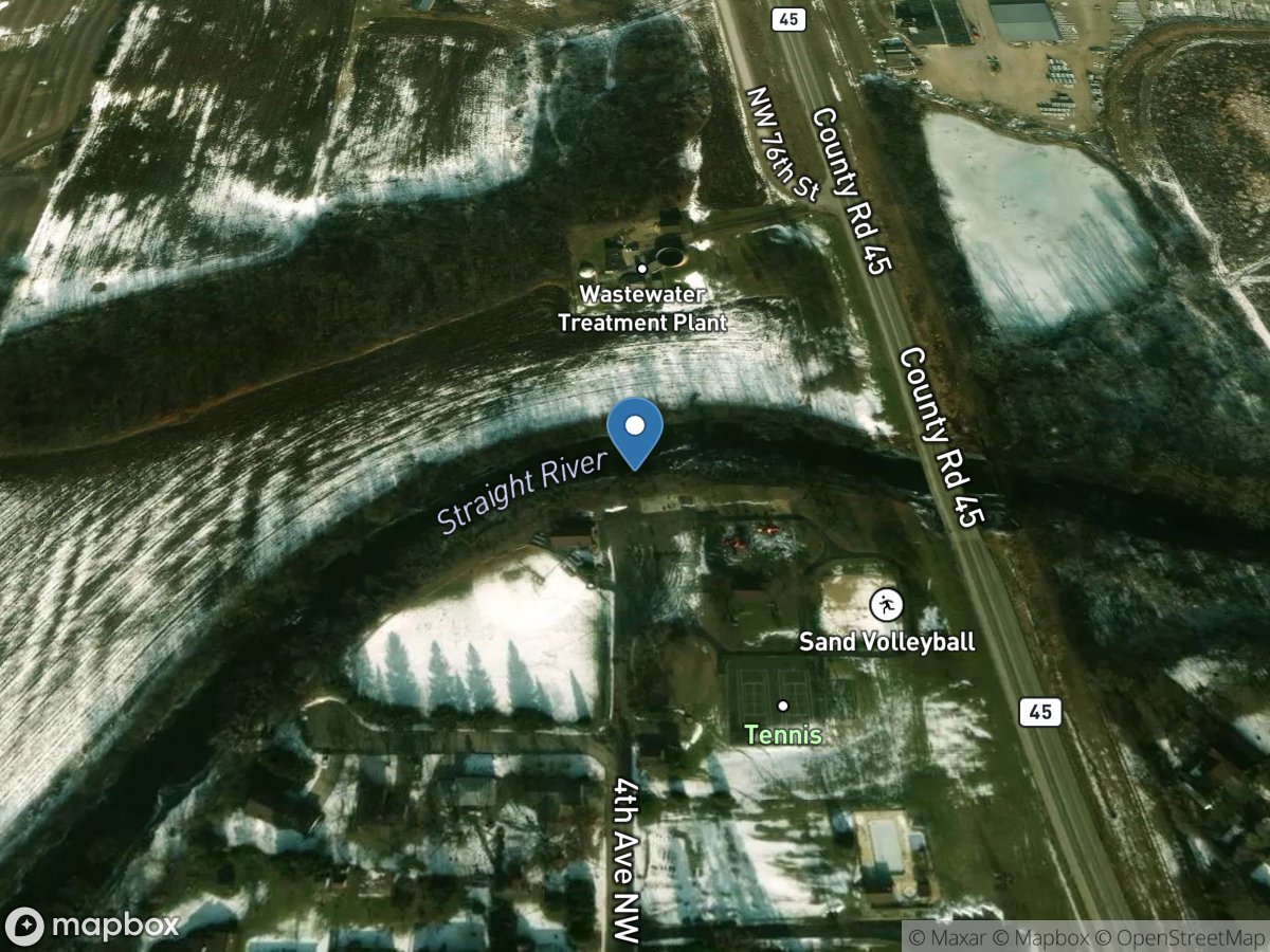 Straight River, Medford State Water Access Site