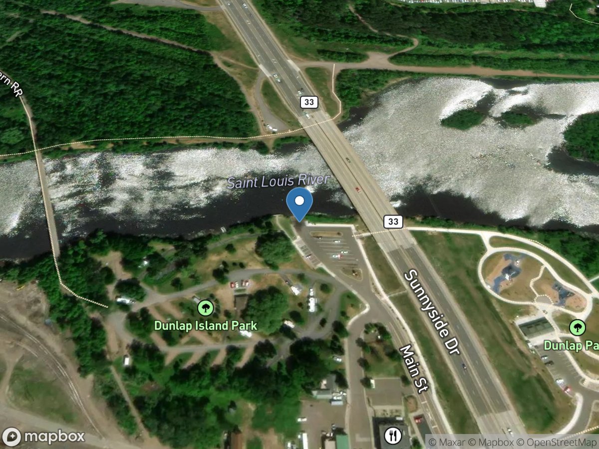 St. Louis River, Cloquet State Water Access Site