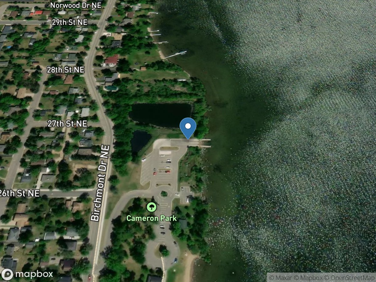 Lake Bemidji, Cameron Park State Water Access Site