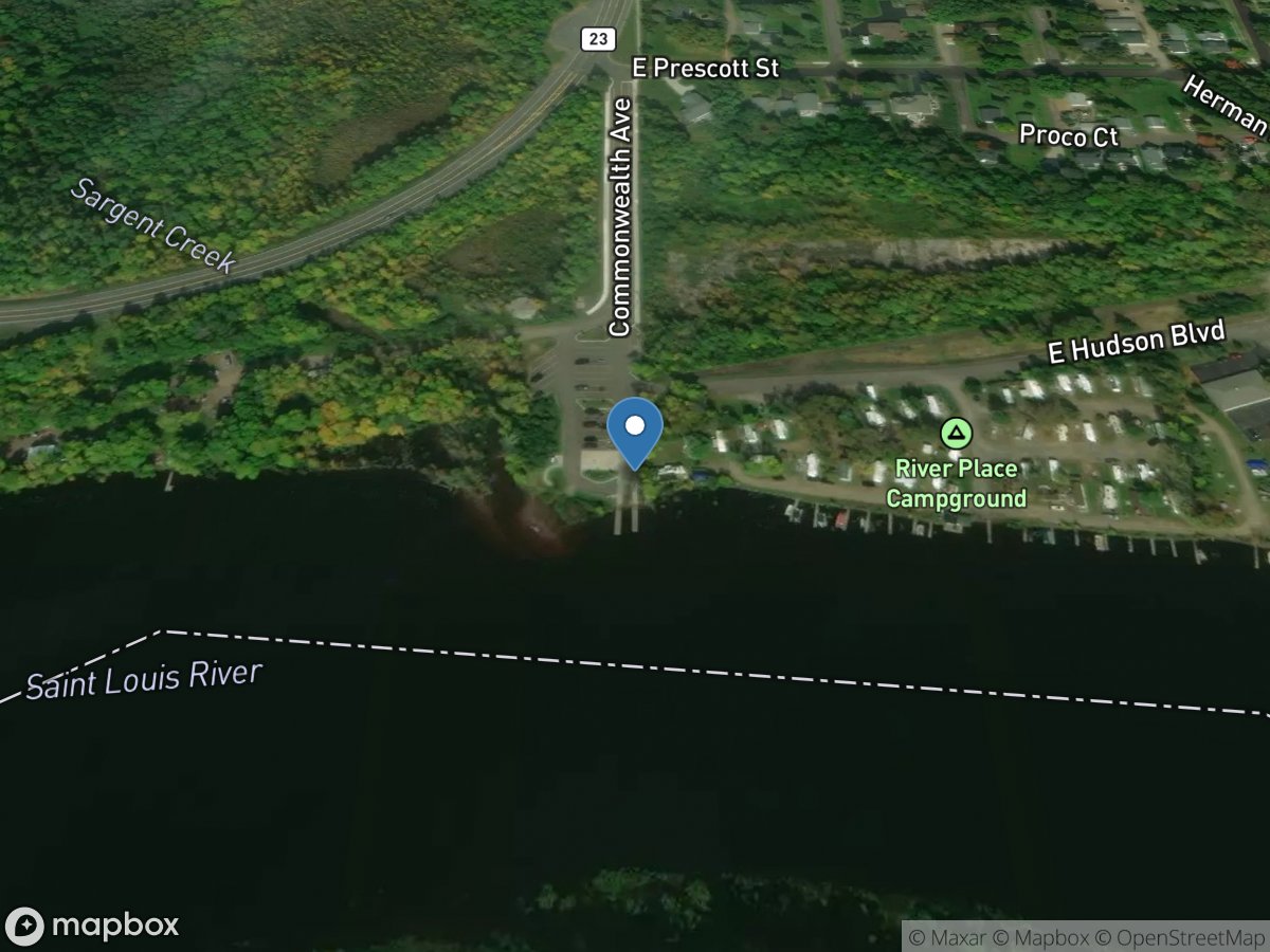 St. Louis River, Boyscout State Water Access Site